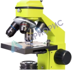 Микроскоп Levenhuk Rainbow 2L PLUS Lime (Лайм)